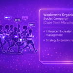 Woolworths Organic Social Media Campaign (Cape Town Marathon)